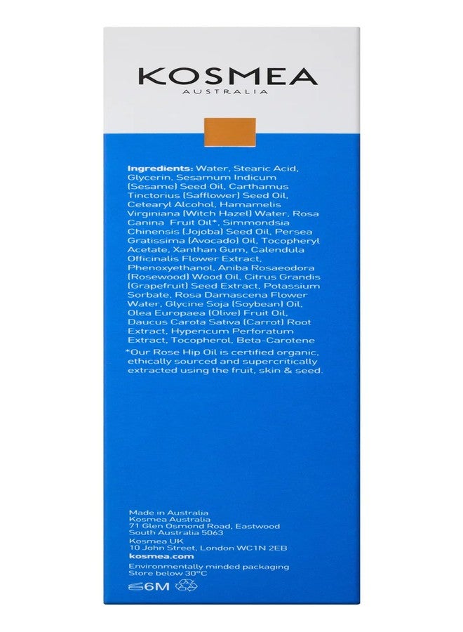 كوسميا غسول كريمي مُنقّي من كوسميا - غسول مرطب للوجه ومزيل للمكياج للبشرة الجافة والحساسة - زيت ثمر الورد وزيت الأفوكادو الطبيعي - كريم تنظيف يومي للوجه غير مُجفف - 150 مل - Image 5